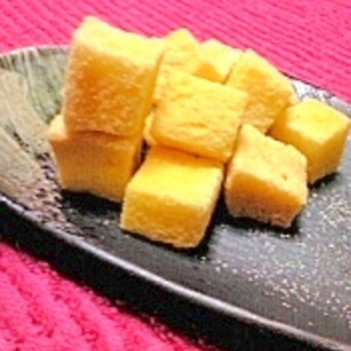 食パンで駄菓子スナックコーンポタージュ味♪